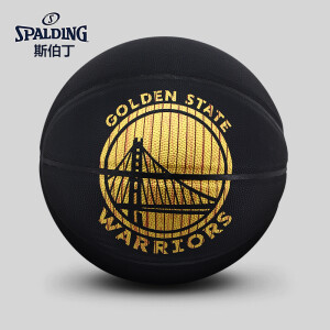 斯伯丁SPALDING 金州勇士队徽系列篮球76-607Y PU材质