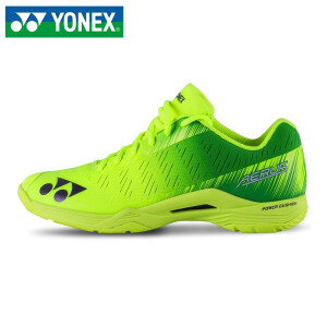 YONEX尤尼克斯羽毛球鞋超轻4代男鞋女鞋专业运动鞋SHBAZMAEX 亮黄 43